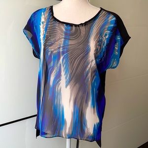 T Tahari Womens blouse